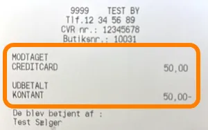 Pos web receipt exchange