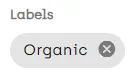Vign article label