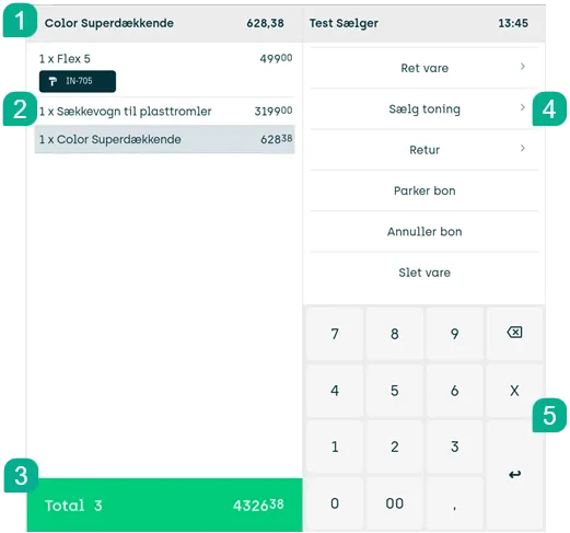 Pos web ex journal menu condensed