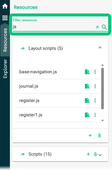 Wpud resources filter example
